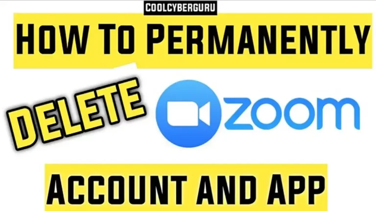 Permanently delete zoom and its data